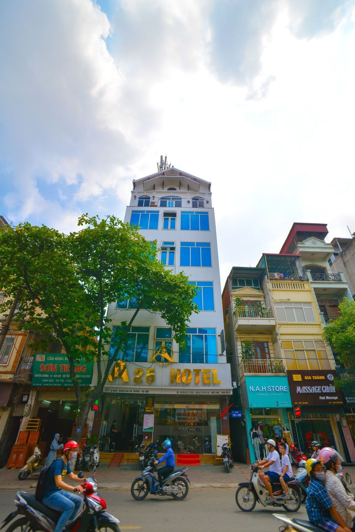 A25 Hotel - 185 Lò Đúc Hanoi Esterno foto